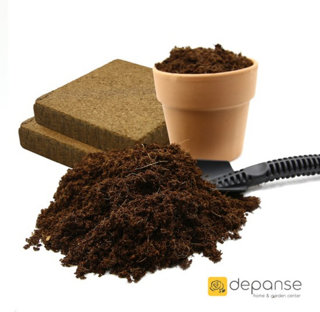 데팡스 피트모스 원예용 삽목 상토 파종상토 압축토 10L 코코 컴펙트 분갈이흙, 10리터 코코 컴펙트 분갈이흙, 1개