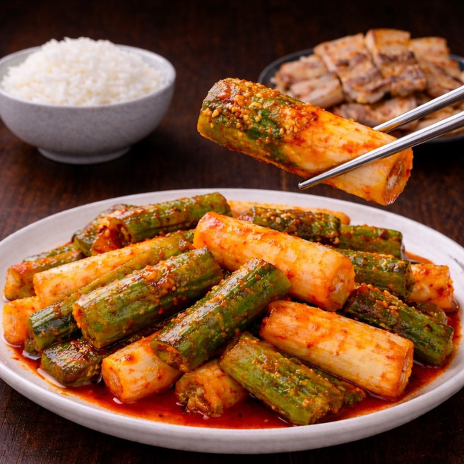 [100% 국내산] HACCP 인증 당일제조 대파김치, 1개, 1kg