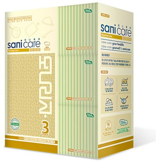 모나리자 세니케어 대나무 롤 키친타올, 30개, 140개입