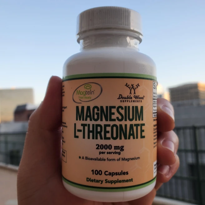 더블우드 마그네슘 L-트레오네이트 2000mg 캡슐, 100정, 1개 - 쿠팡