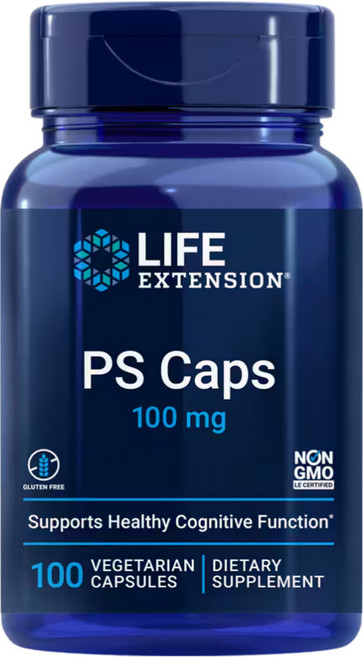 라이프익스텐션 포스파티딜세린 PS Caps 100mg 100캡슐, 1세트, 100정
