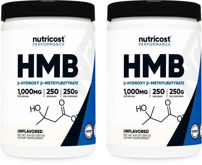 Nutricost HMB Powder Beta-Hydroxy Beta-Methylbutyrate 뉴트리코스트 HMB 파우더 250g 2팩, 2개 - 쿠팡