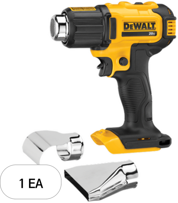 디월트 충전 열풍기 베어툴 20V 맥스 XR DCE530N, 1개