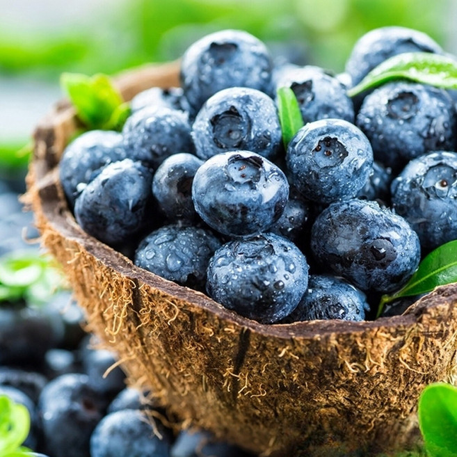 [개별급속동결] A등급 미국산 세척 블루베리 1kgx2봉, 2개, 1kg