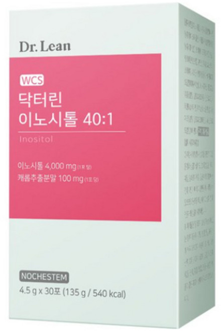 닥터린 WCS 이노시톨 40:1 30p, 135g, 1개