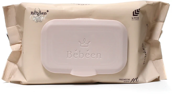 베베앙 오리지널 플러스 아기물티슈 캡형 55평량, 55g, 100매, 4개 - 쿠팡