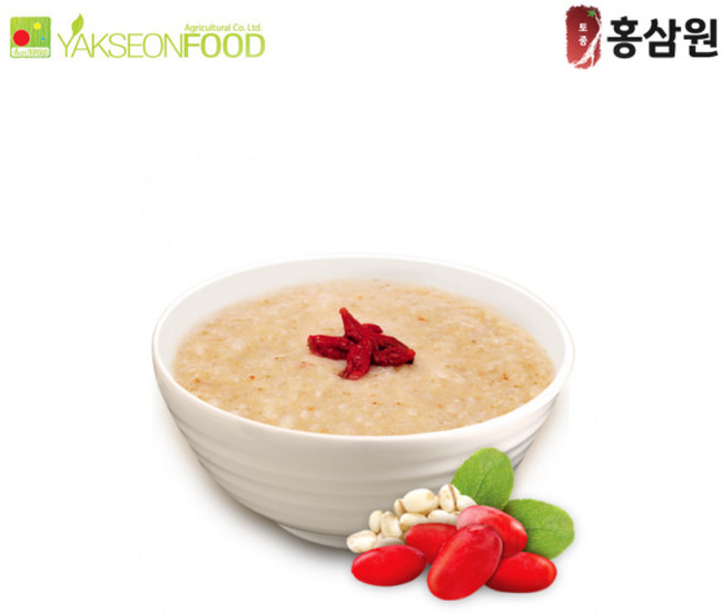 약선푸드 구기자찰보리죽 3팩 국내산재료, 1.3kg