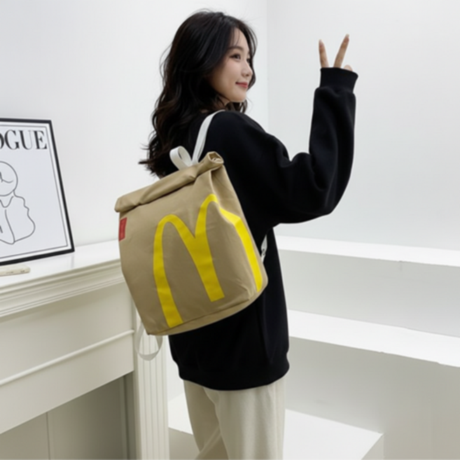 프리크 맥도날드 햄버거 가방