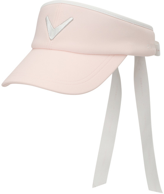[캘러웨이코리아정품] 2026 신형 우먼스 달리아 바이저 골프 썬캡, 1개, 핑크