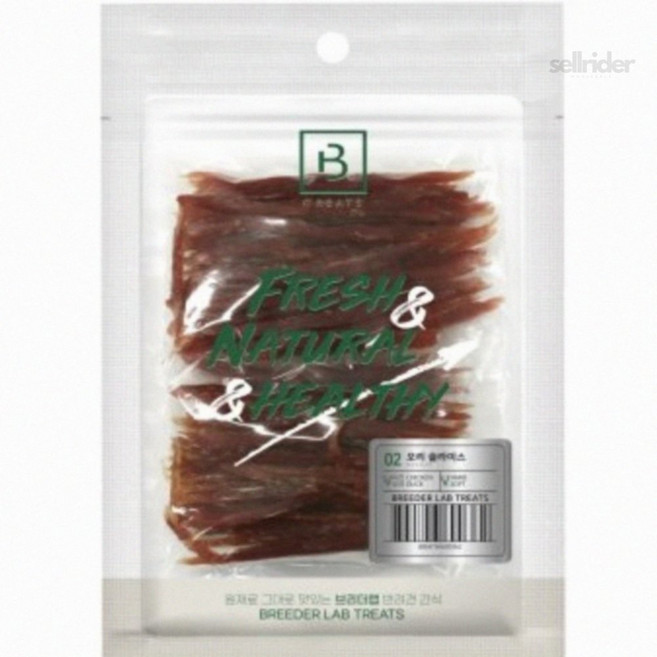 강아지고단백간식 브리더랩 트릿 오리 슬라이스 180g