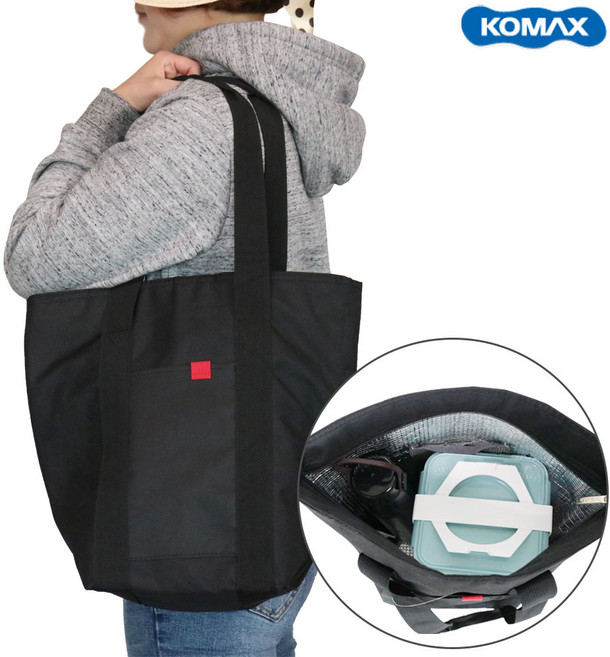 코멕스 아이스 쇼퍼백 중(11L)보온 보냉 쿨러백 가방, 아이스쿨러백 쇼퍼백 11L