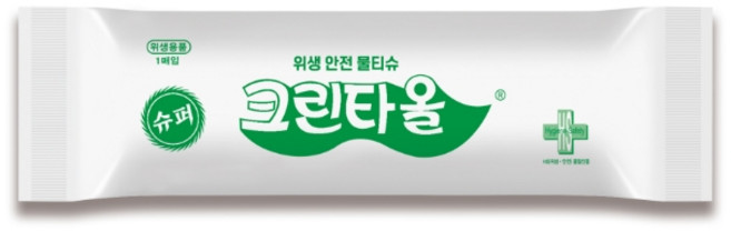 크린타올 업소용 물티슈 고급 두루마리형 400매 개별포장, 1개