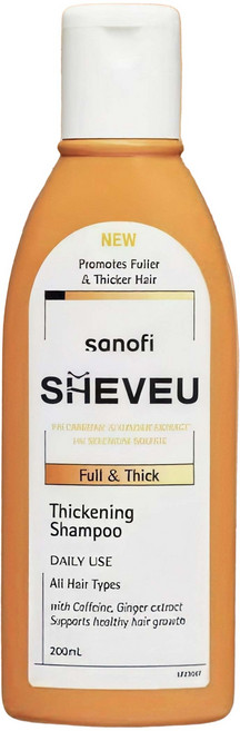 SHEVEU 사노피 풀 앤 티크 씨크닝 샴푸, 1개, 200ml