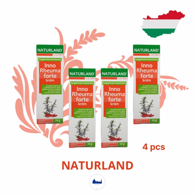 [헝가리] 악마의발톱 이노레우마 크림 일반4 포르테 4 묶음, 4개, 70g - 쿠팡