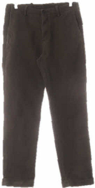 1484 마시모두띠 다크카키 면혼방 텐션카브라치노팬츠 [30]