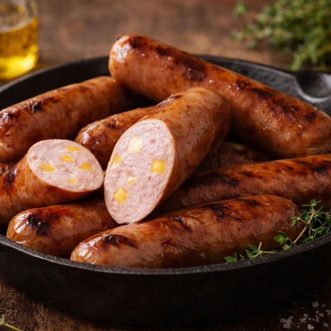 오뗄 메이저킹 체다치즈 소시지 840g, 6개