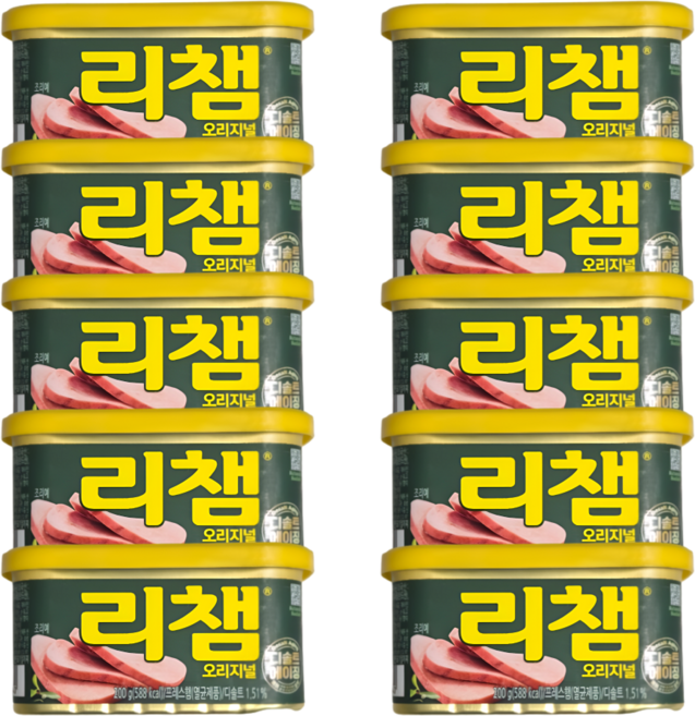 동원 리챔 오리지널 통조림 햄 200g 10개