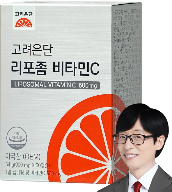 고려은단 리포좀 비타민C 54g, 60정, 1개 - 쿠팡