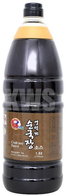 영덕 게순국장 소스 1.8L, 1개