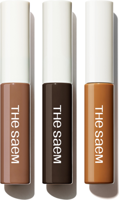 [더샘] @당일출고 @본사정품 * 파워프루프 초간단 눈썹 컬러링 * 샘물 브로우카라, 01 내추럴 브라운, 1개