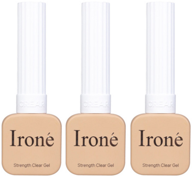 뷰젤 크레아 아이로네 스트랭쓰 클리어젤, 3개, 10ml, 투명