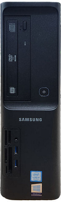 삼성 컴퓨터 본체 사무용 업무용 슬림DB400S7B 8GB SSD 256 정품윈도, I5-7500