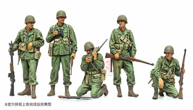 타미야 TAMIYA American 정찰보병 분대 1/35 (35379), 미군 정찰병 분대, 1개