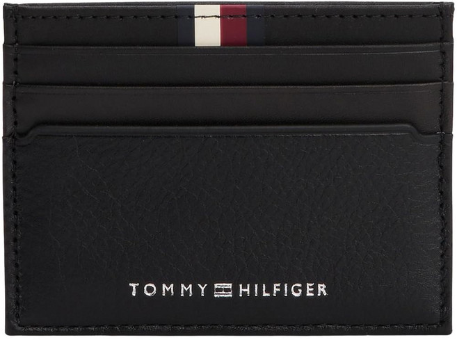 토미 힐피거 남성용 th prem lea cc 홀더 am0am13338bds001 카드 블랙(블랙) 홀더
