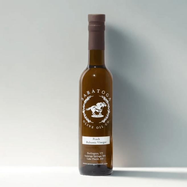 Saratoga Olive Oil 사라토가 복숭아 화이트 발사믹 식초 375ml 1개
