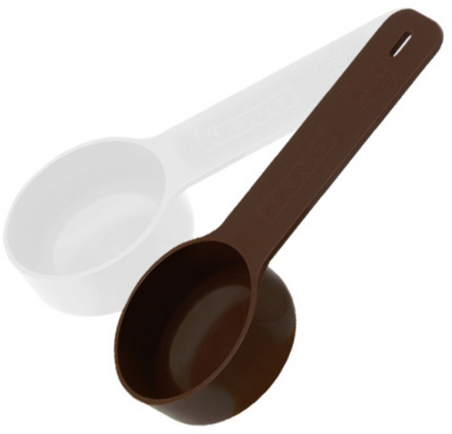 누보 10g 계량스푼 브라운, 1개