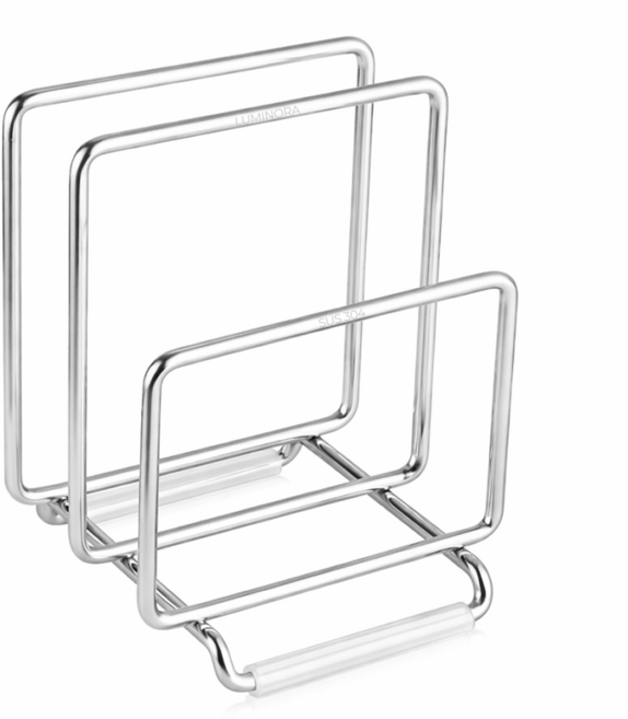 304 스텐 도마 거치대, 1개, 실버