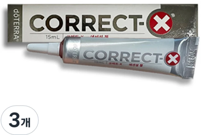 도테라 코렉트 X 에센셜 젤, 15ml, 3개 - 쿠팡