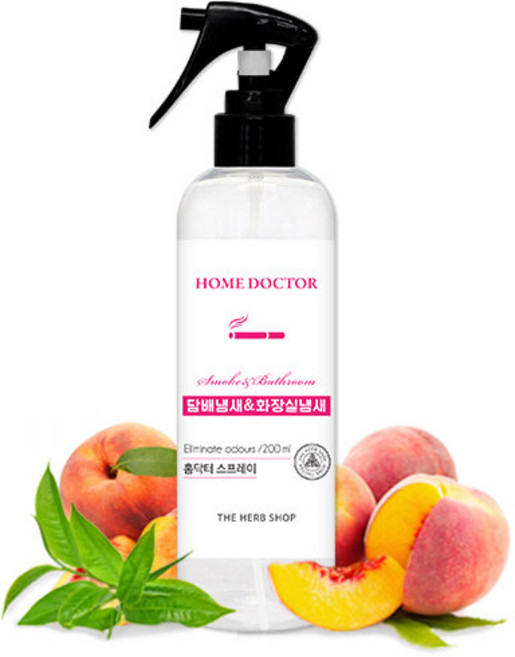 홈닥터 악취제거 룸스프레이 200ml 스모크 화장실냄새, 1개