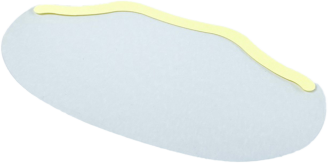 나올 투명 얼굴 보호 페이스필름 100매 마스크 커버 쉴드 실드 미용실마스크 얼굴가리개 미용 염색, 100개, 투명색