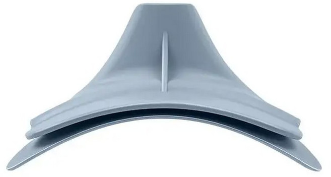 크리 에이 티브 실리콘 액체 깔때기 냄비 팬과 그릇 및 항아리에 대한 수프 주둥이 깔때기에 유출 방지 슬립 주방 가제트 도구, grey