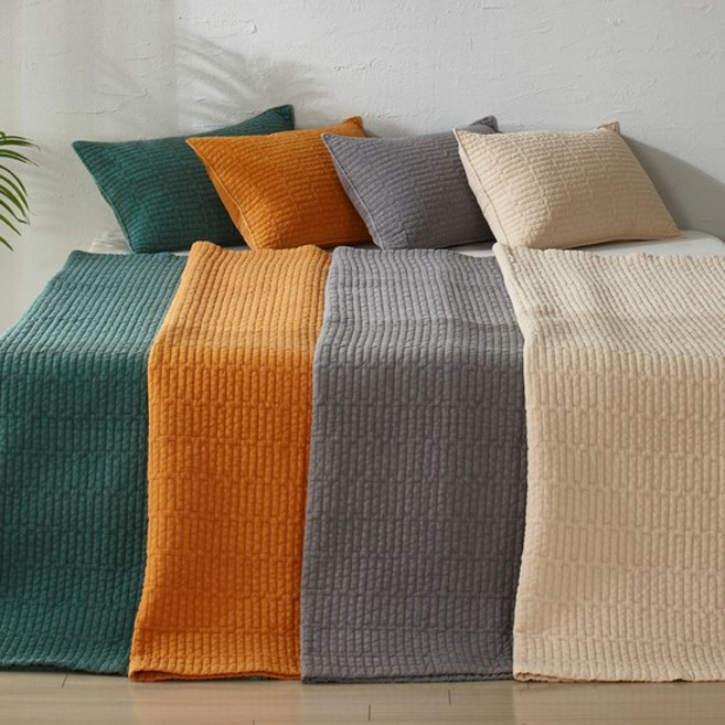 순면 로다 피그먼트 이불겸패드 슈퍼킹SK, 오렌지