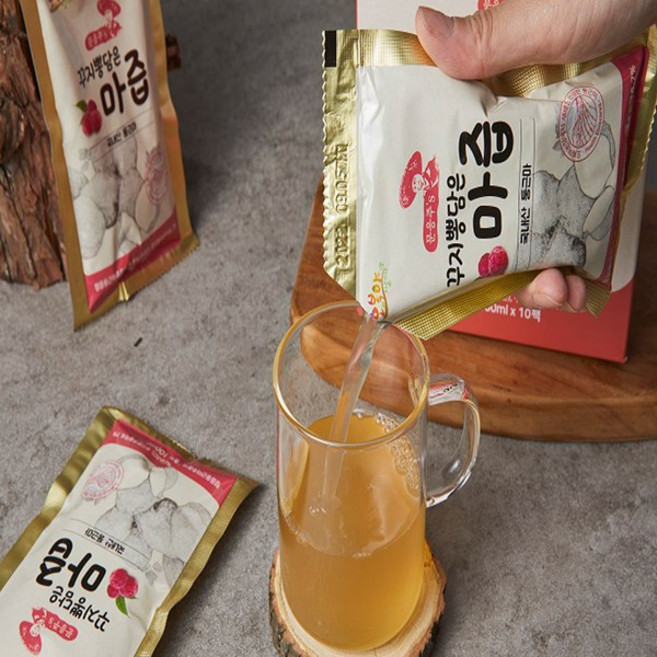 꾸지뽕담은 마즙 마 정읍둥근마 열대둥근마 꾸지뽕 속편한마즙 맛있는마즙 위 장 소화에도움, 100ml, 15개