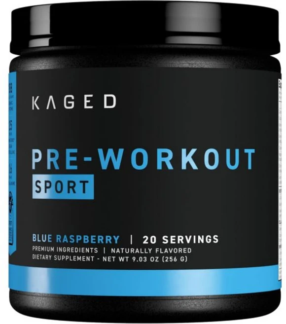 케이제드 스포츠 프리 워크아웃 파우더 남녀용 블루 라즈 인증 188mg 카페인 질소 산화물 베타 알라닌 에너지 역도 유산소 지구력 힘 20회분, Blue Razz, 1개 - 쿠팡