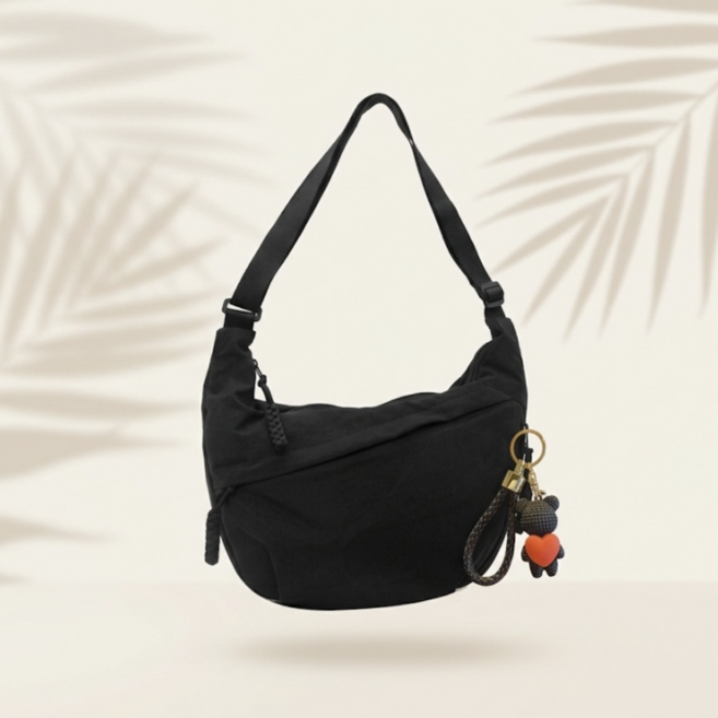 스윗져니 키링 반달크로스백 여행가방 남녀공용