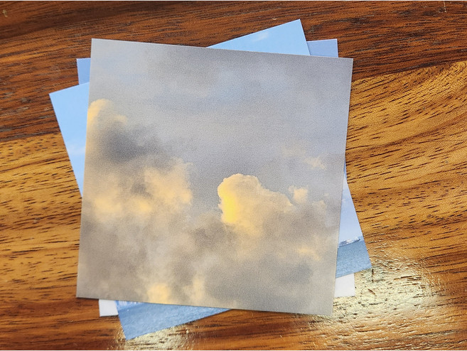 [루미엽서숍] 12종 카드엽서세트 감성엽서 편지지 엽서제작 여자친구 선물, 먹구름