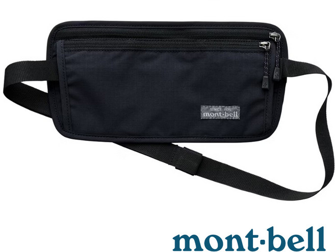 mont-bell SECURITY BELT 腰袋 輕巧耐用 多層隔層設計