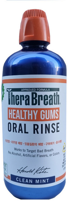 테라브레스 오랄린스 클린민트 구강청결제, 1L, 1개