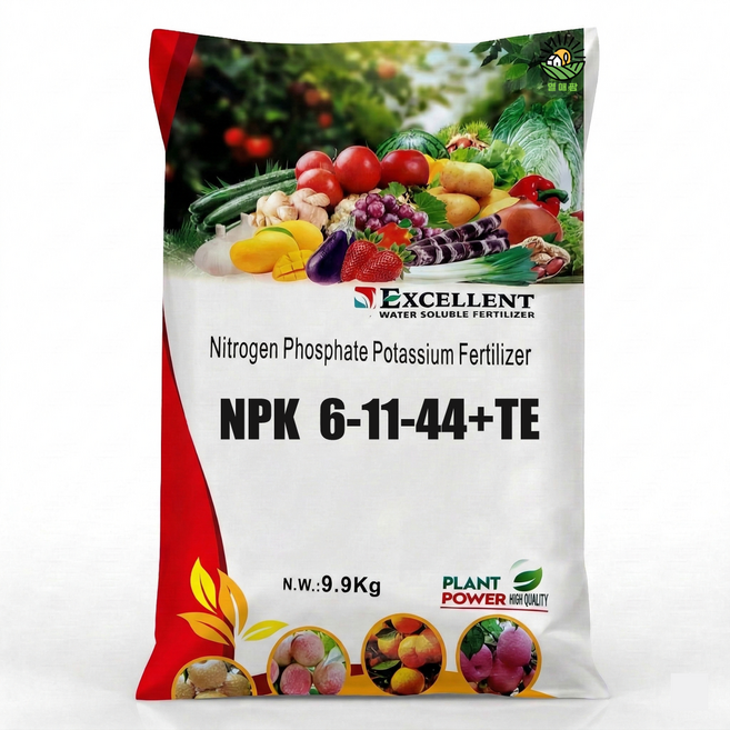 관주용비료 플랜트파워 수용성 복합비료 NPK 10KG, 1개, 6-11-44+TE