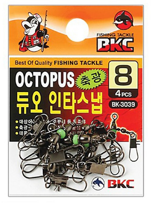 백경 BK-3039 듀오인타스냅 문어도래더블