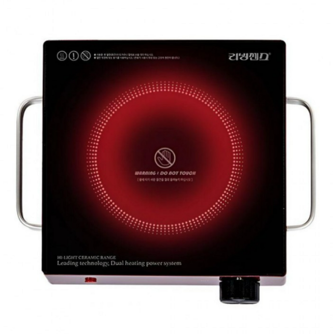 리빙센스 1구 인덕션 슬림 전기레인지, 독립형, 초슬림 1구 인덕션(와인)