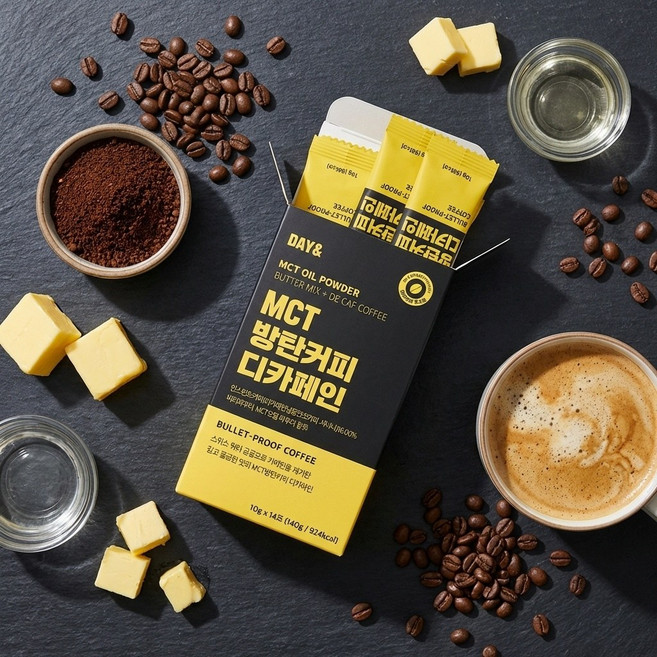 데이앤 MCT 방탄커피 디카페인, 10g, 14개입, 2개