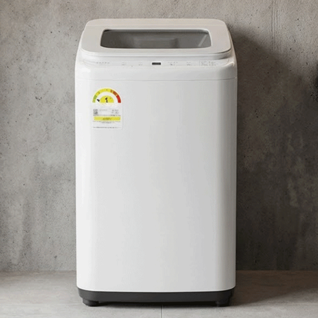 [1등급 에너지등급] 건조의민족 미니세탁기 소형 아기 아기옷 아기수건 삶음 가능 3kg, 화이트
