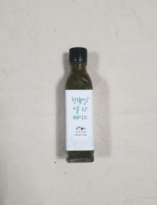 청잭살 말차베이스, 1개