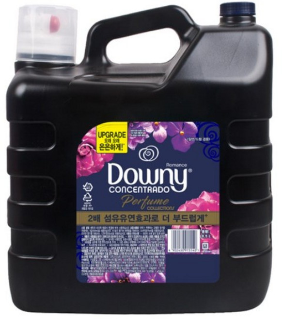다우니 섬유유연제 로망스 로맨스, 8L, 2개