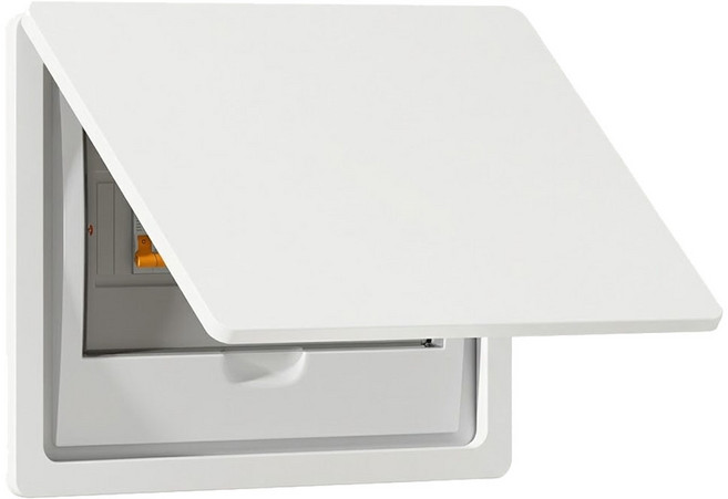 루루이즈 무지 배전함 두꺼비집 커버 가리개, 무지 화이트